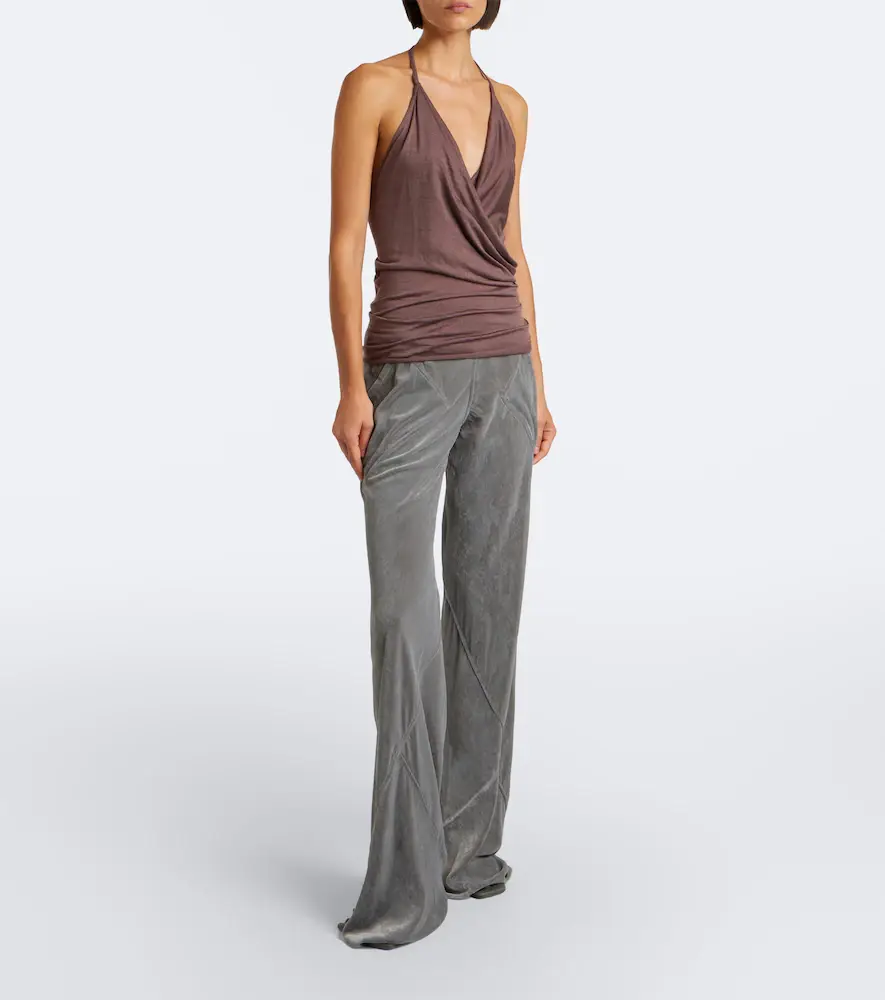 Rick Owens Draped wool and silk top | Thumbnail 6 Rick Owens Draped wool and silk top | Thumbnail 6