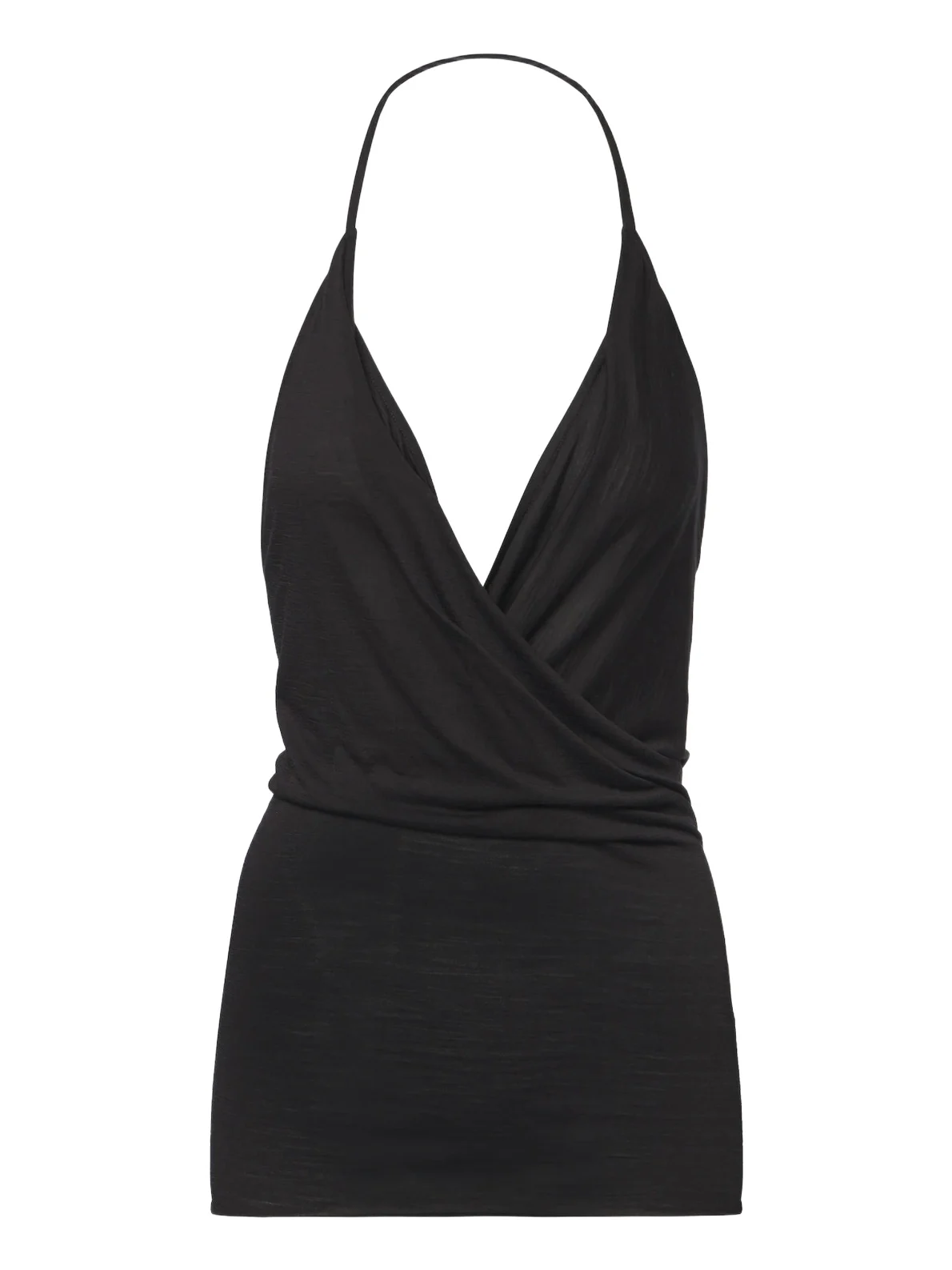 Rick Owens Draped wool and silk top
