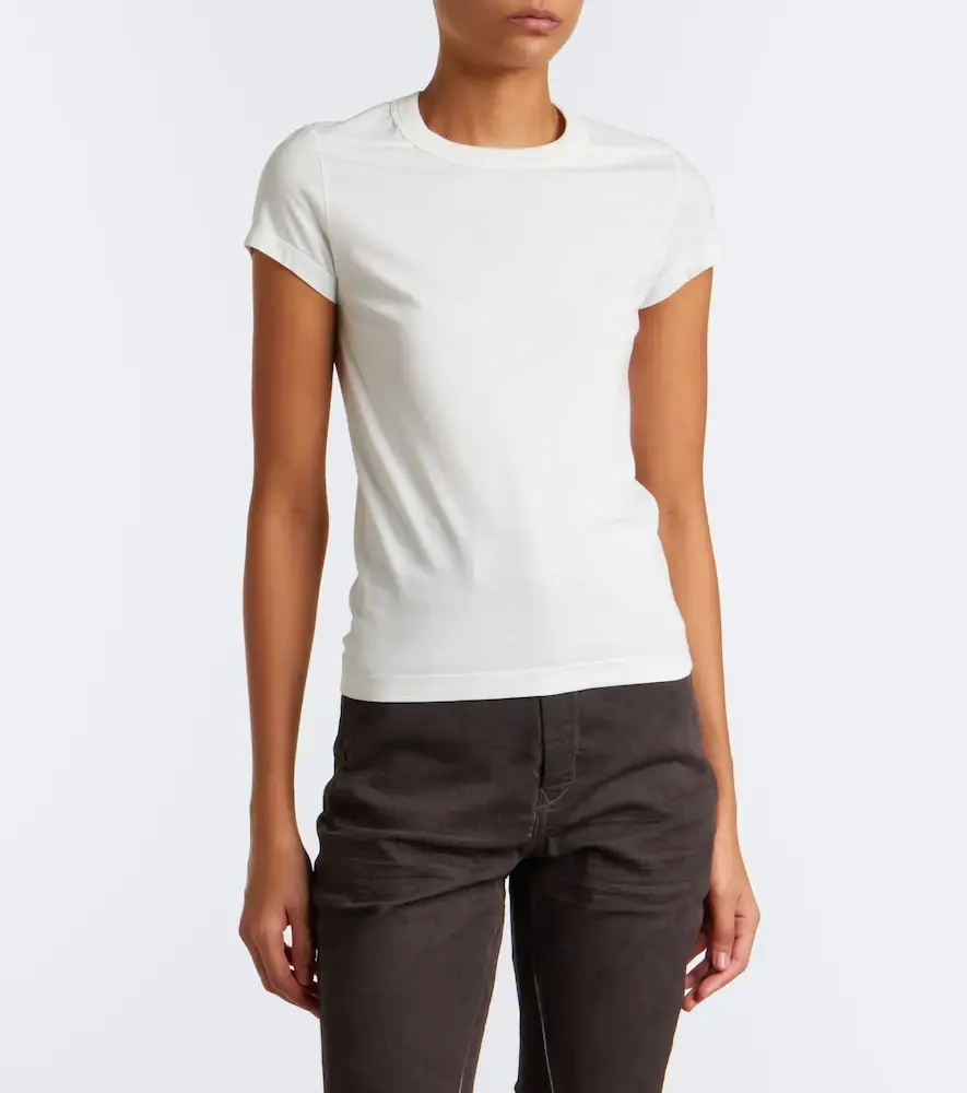Rick Owens Cropped Level cotton T-shirt | Thumbnail 5 Rick Owens Cropped Level cotton T-shirt | Thumbnail 5