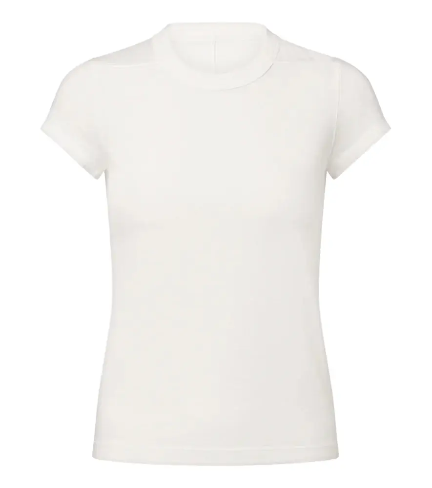 Rick Owens Cropped Level cotton T-shirt | Image 1 Rick Owens Cropped Level cotton T-shirt | Image 1