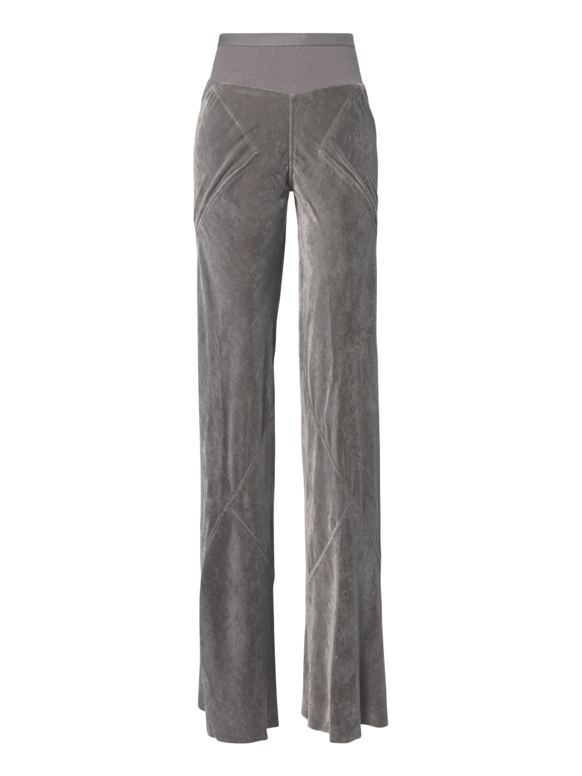 Bias velvet wide-leg pants Bias velvet wide-leg pants