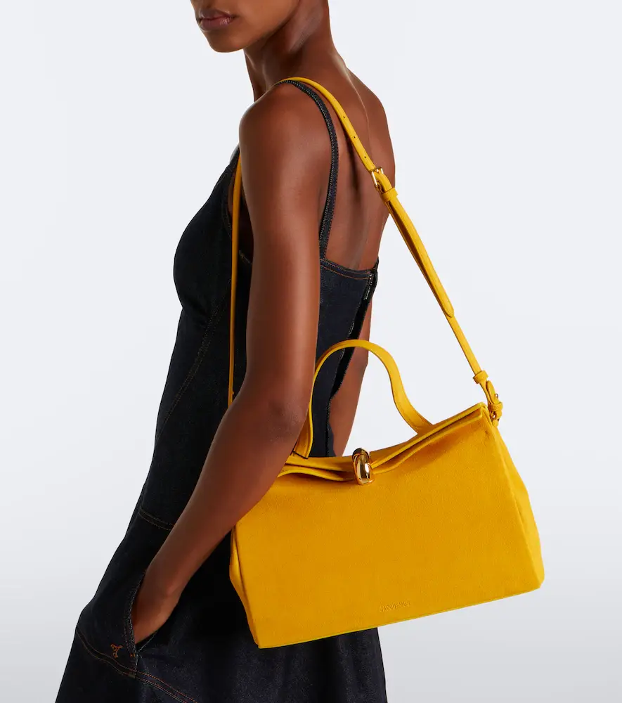 Jacquemus Valérie suede top-handle bag | Thumbnail 5