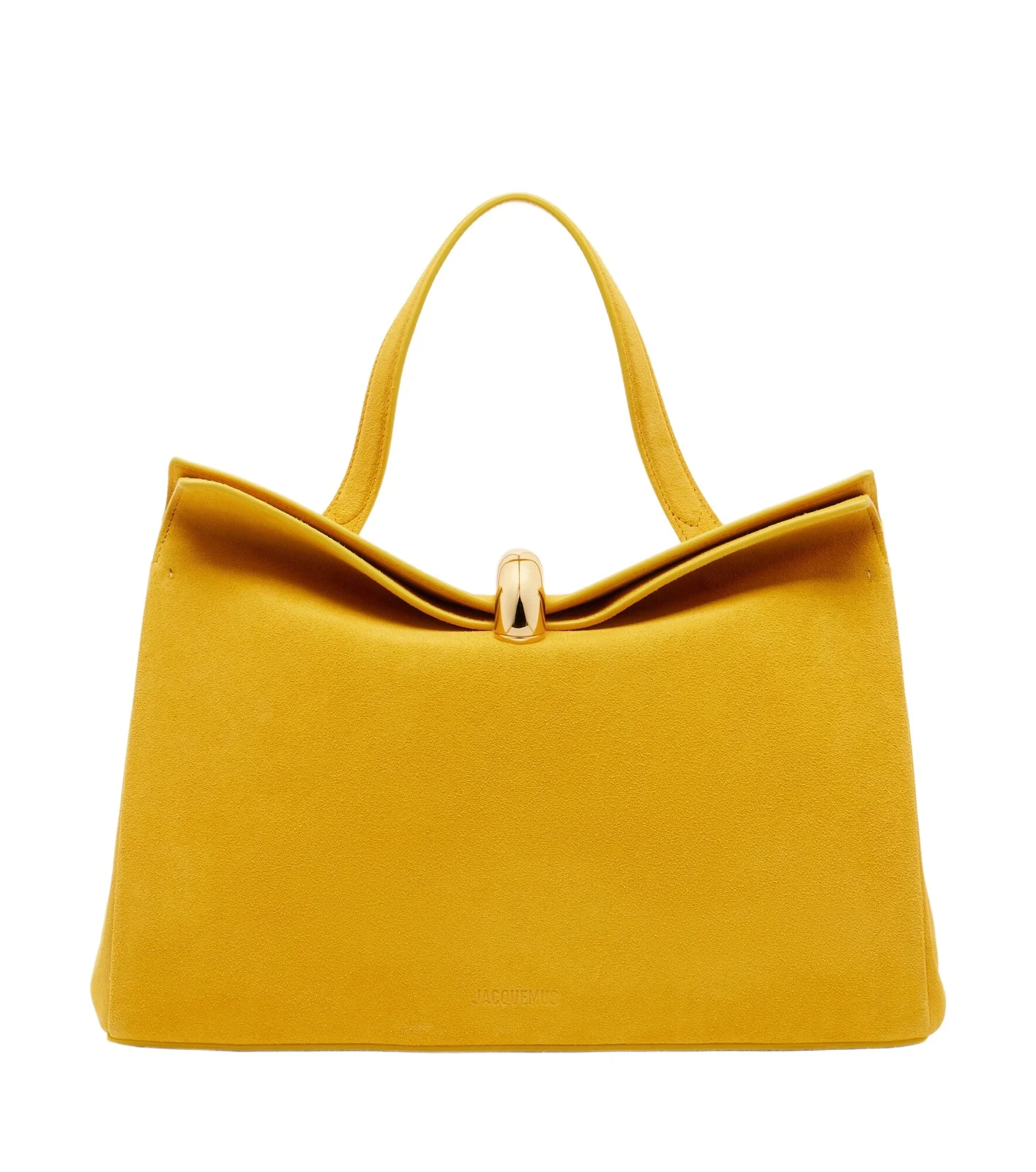 Jacquemus Valérie suede top-handle bag