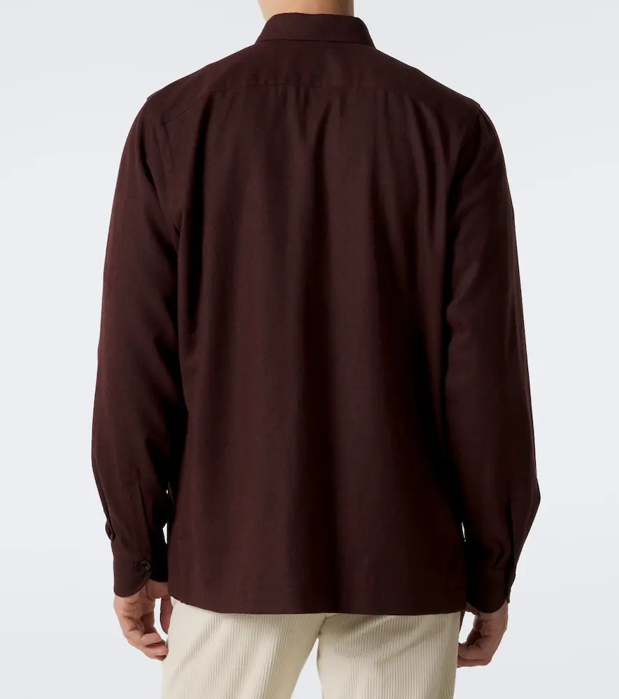 Rubinacci Wool overshirt | Thumbnail 2