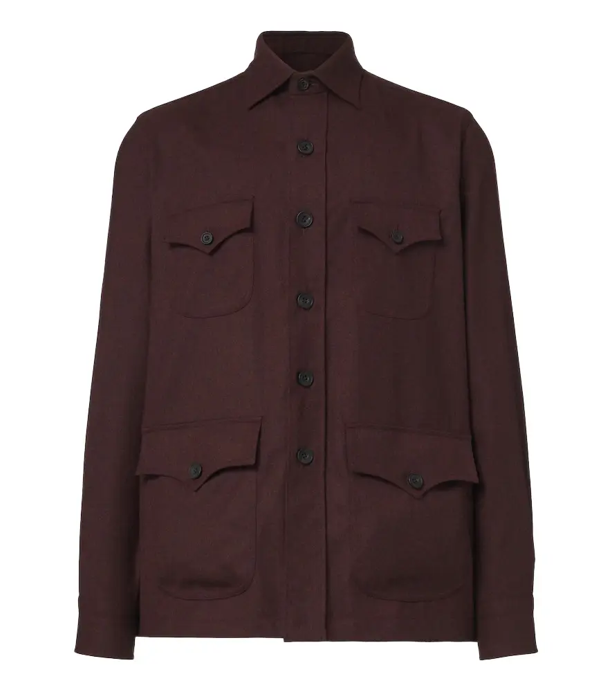Rubinacci Wool overshirt