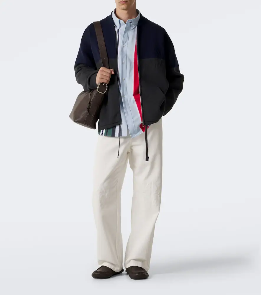 Loewe Anagram cotton-blend zip-up cardigan | Thumbnail 3 Loewe Anagram cotton-blend zip-up cardigan | Thumbnail 3