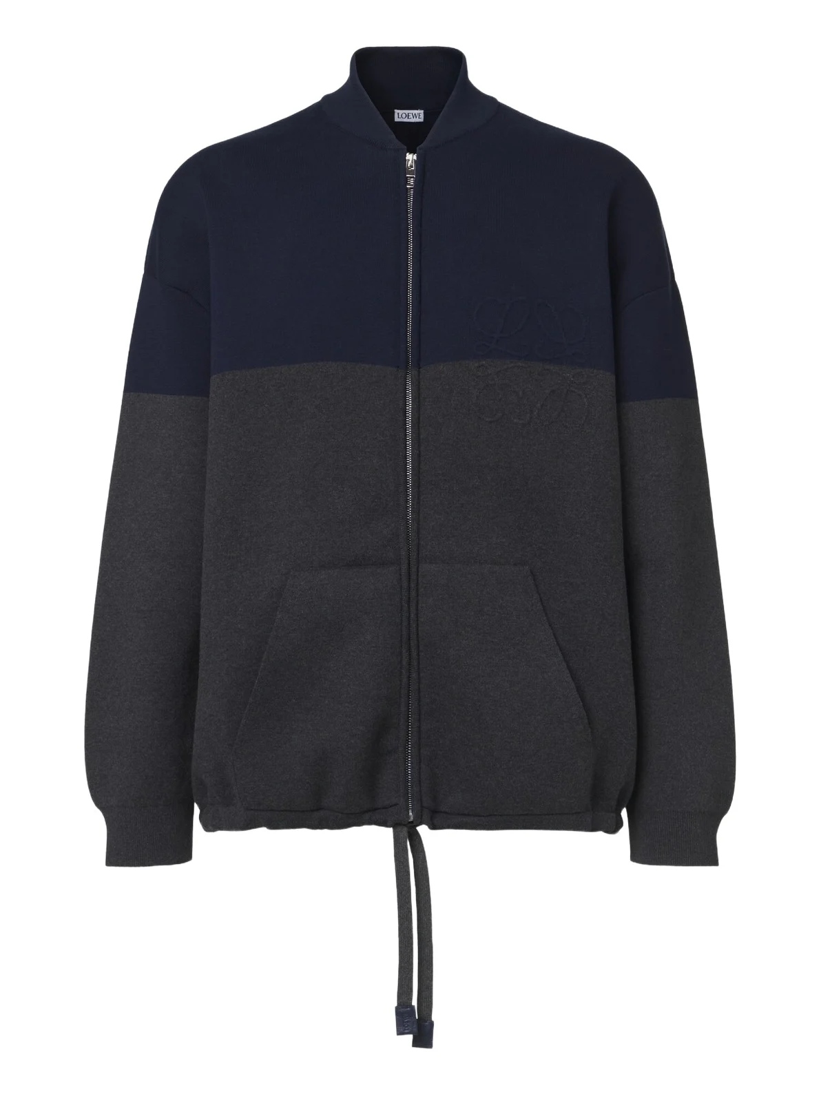 Anagram cotton-blend zip-up cardigan Anagram cotton-blend zip-up cardigan