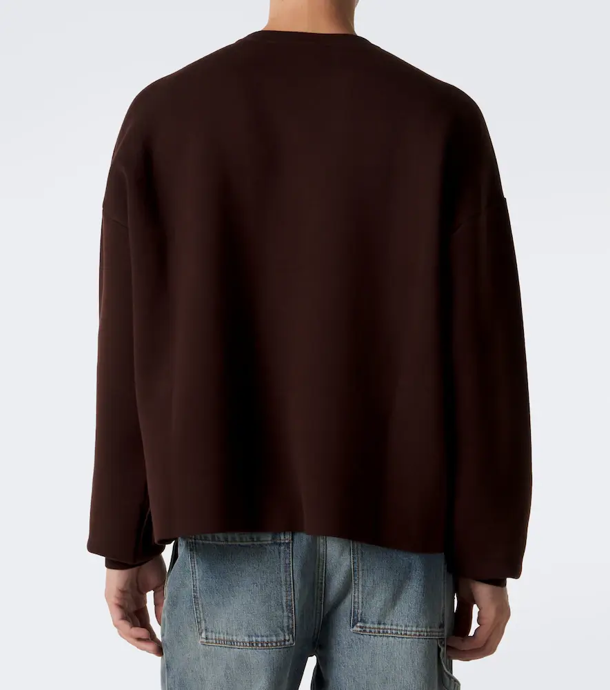 Loewe Anagram cotton-blend sweater | Thumbnail 4