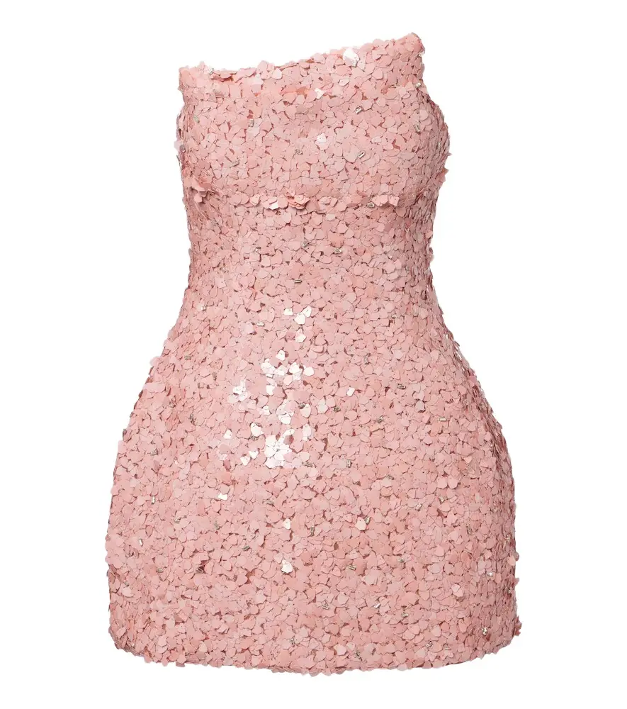 RACHEL GILBERT Karter embellished bustier dress