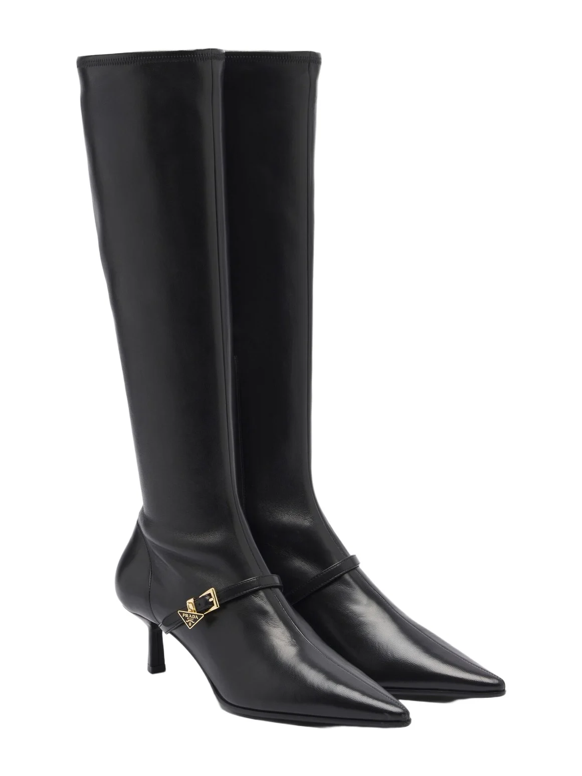 Prada Leather knee-high boots