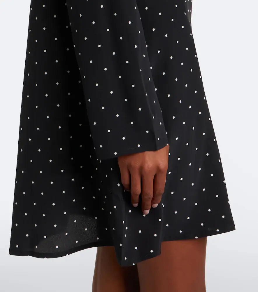 ASCENO Larissa polka-dot silk minidress | Thumbnail 5 ASCENO Larissa polka-dot silk minidress | Thumbnail 5