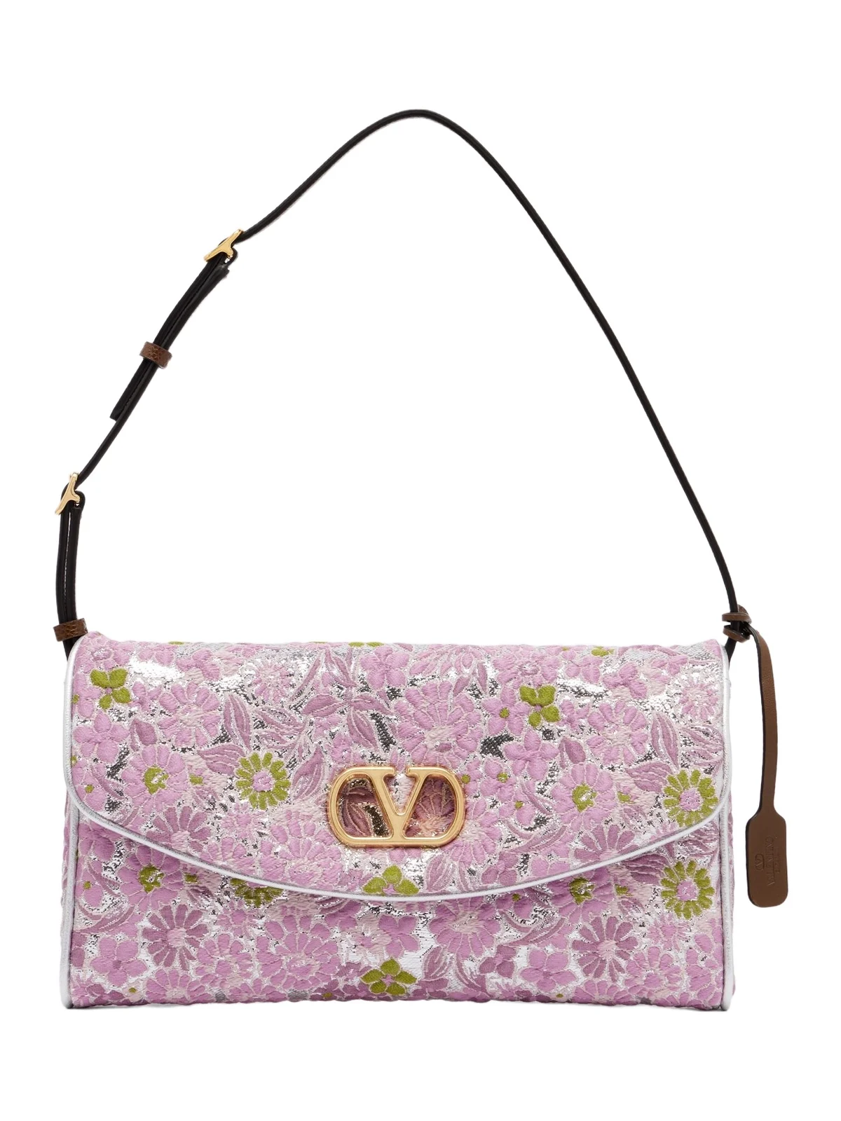 DeVain Small floral jacquard shoulder bag