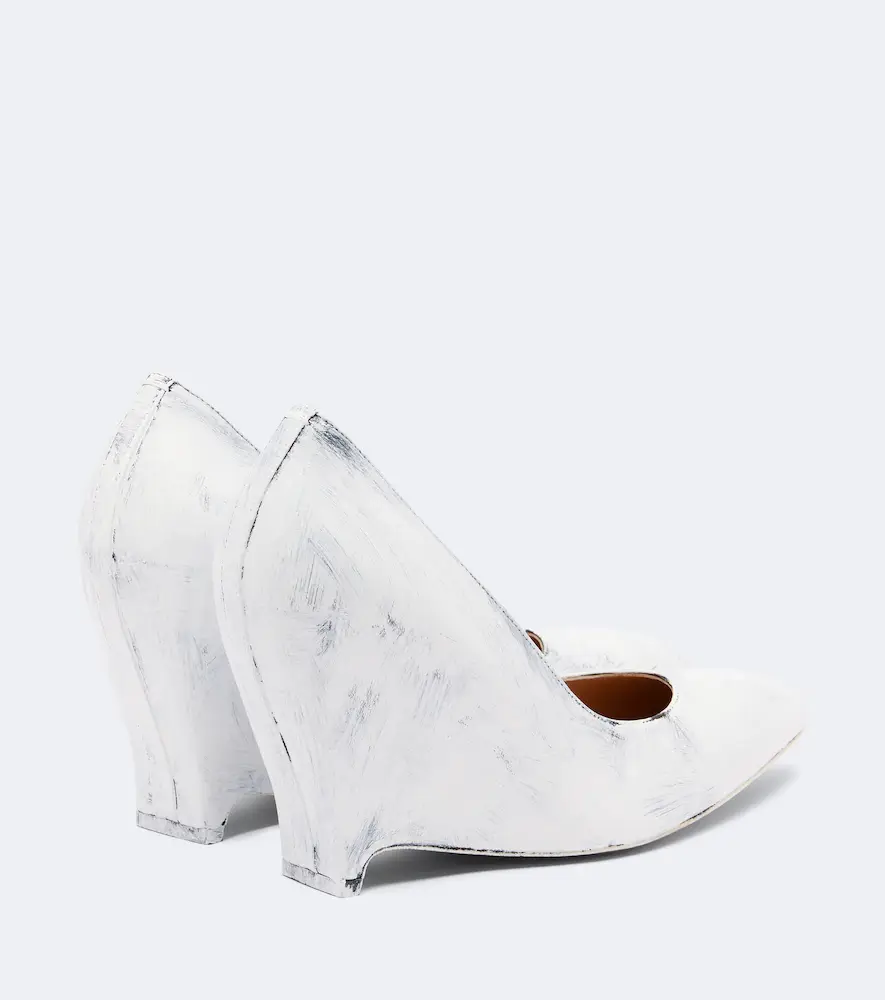 Maison Margiela Heel-Less leather wedge pumps | Thumbnail 3 Maison Margiela Heel-Less leather wedge pumps | Thumbnail 3