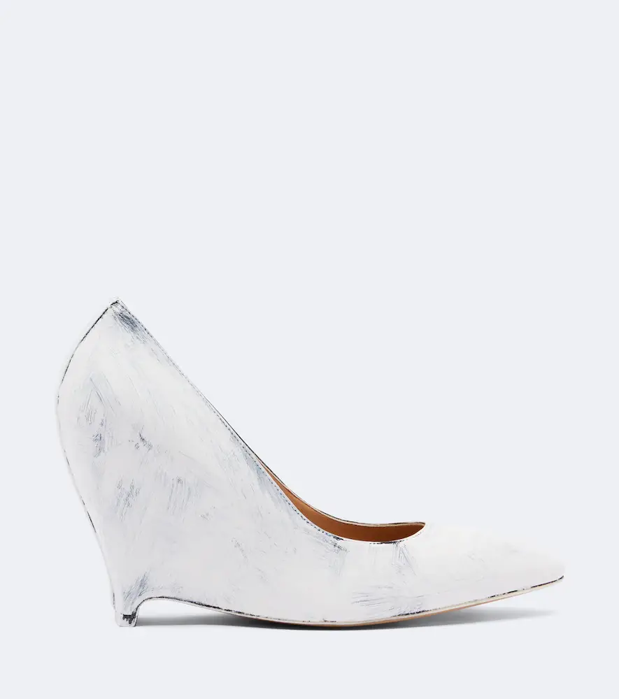 Maison Margiela Heel-Less leather wedge pumps | Thumbnail 4 Maison Margiela Heel-Less leather wedge pumps | Thumbnail 4