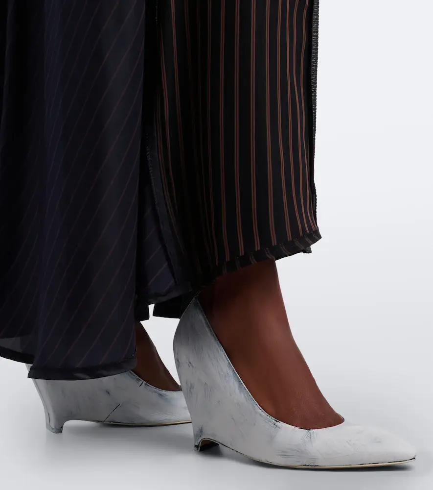 Maison Margiela Heel-Less leather wedge pumps | Thumbnail 5 Maison Margiela Heel-Less leather wedge pumps | Thumbnail 5