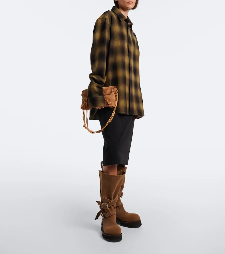 Balenciaga Le City suede shoulder bag | Thumbnail 5 Balenciaga Le City suede shoulder bag | Thumbnail 5