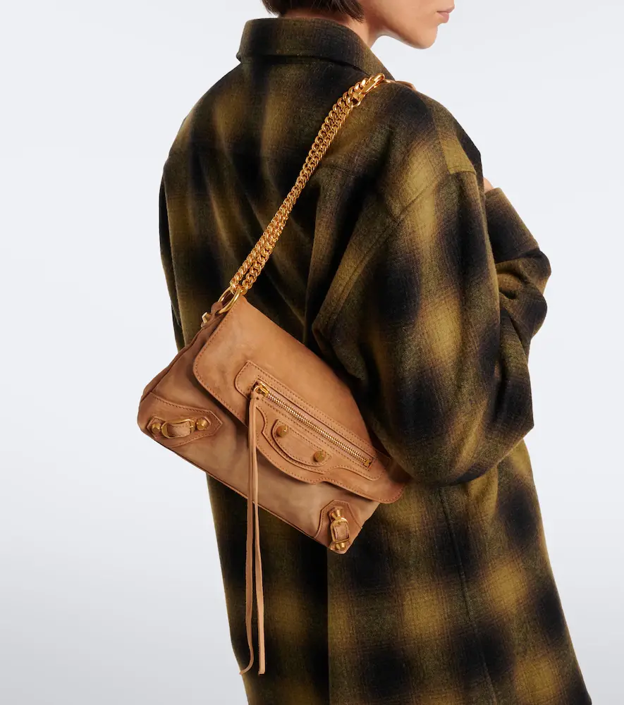 Balenciaga Le City suede shoulder bag | Thumbnail 7 Balenciaga Le City suede shoulder bag | Thumbnail 7