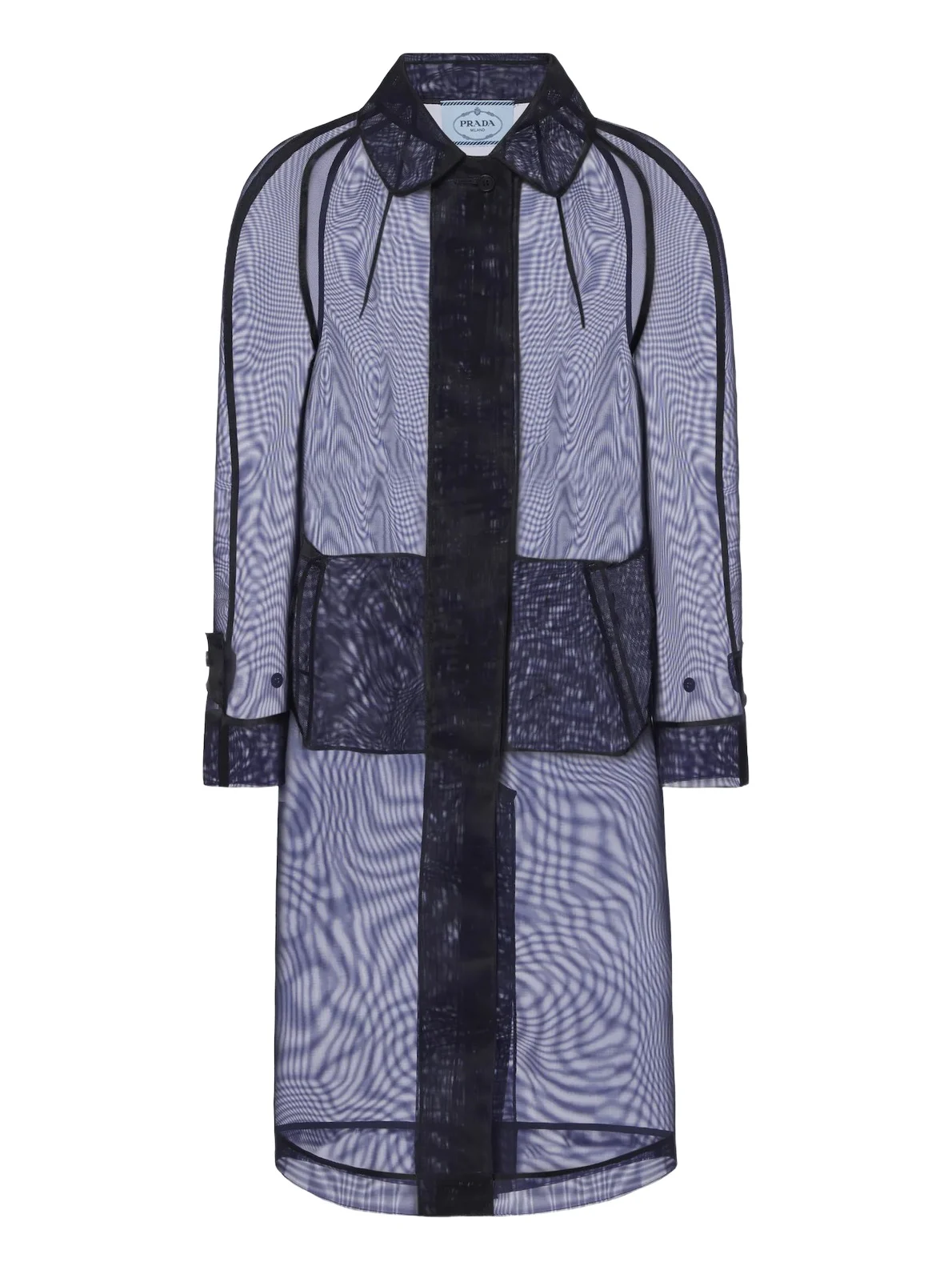 Semi-sheer coat