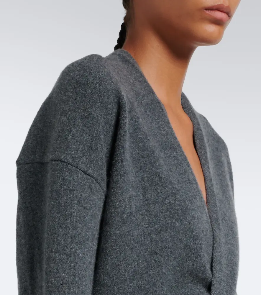 Extreme Cashmere N°516 Ella cashmere-blend wrap cardigan | Thumbnail 5 Extreme Cashmere N°516 Ella cashmere-blend wrap cardigan | Thumbnail 5