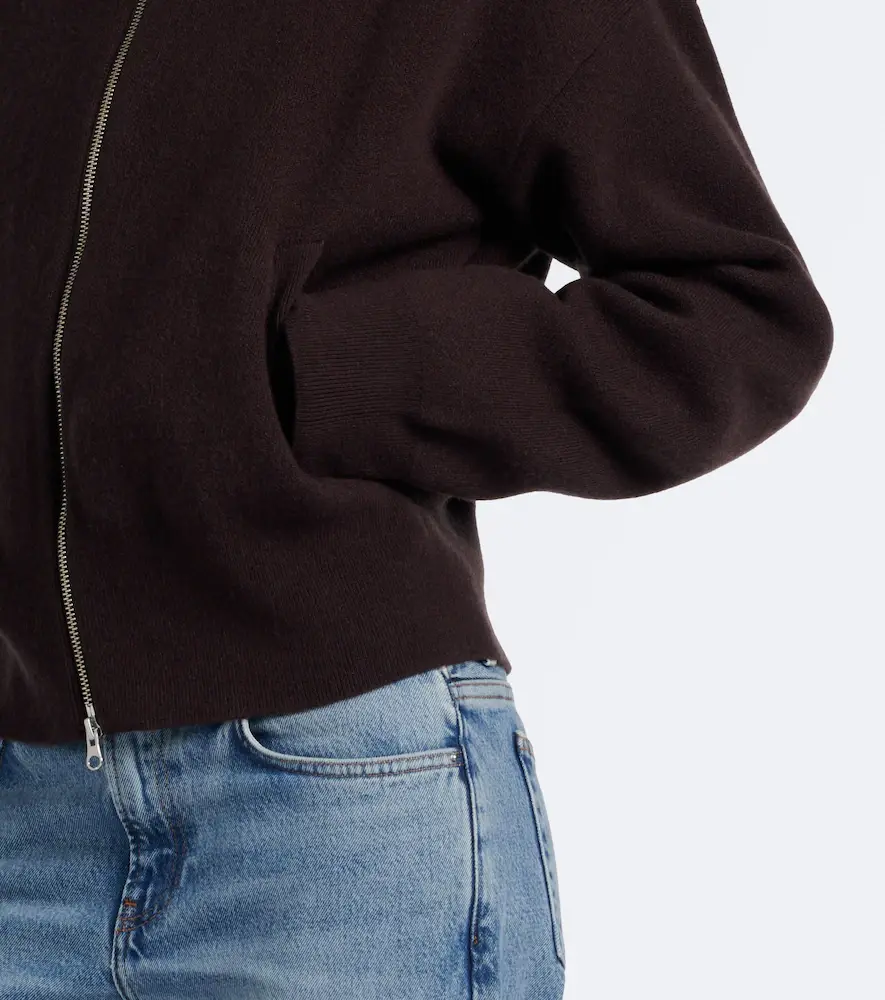 Extreme Cashmere N°385 Xtra Cute cashmere zip-up sweater | Thumbnail 5 Extreme Cashmere N°385 Xtra Cute cashmere zip-up sweater | Thumbnail 5
