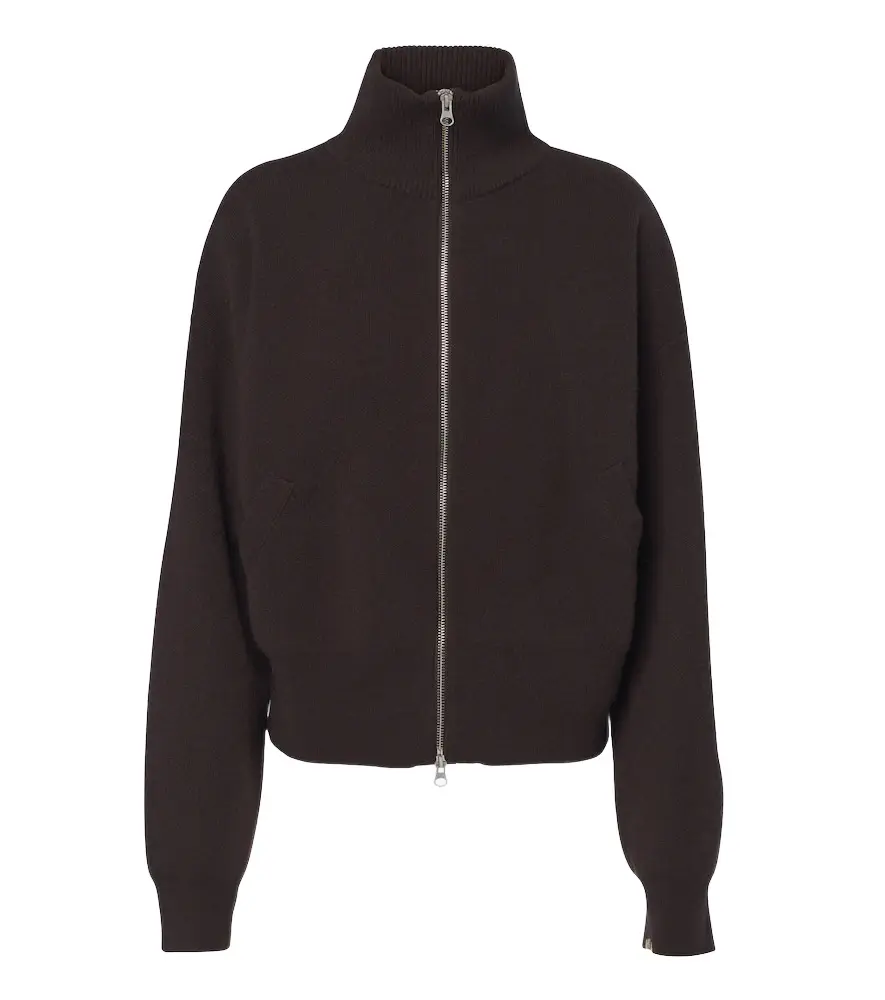 Extreme Cashmere N°385 Xtra Cute cashmere zip-up sweater