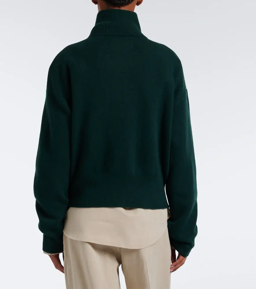 Extreme Cashmere N°385 Xtra Cute cashmere zip-up sweater | Thumbnail 4