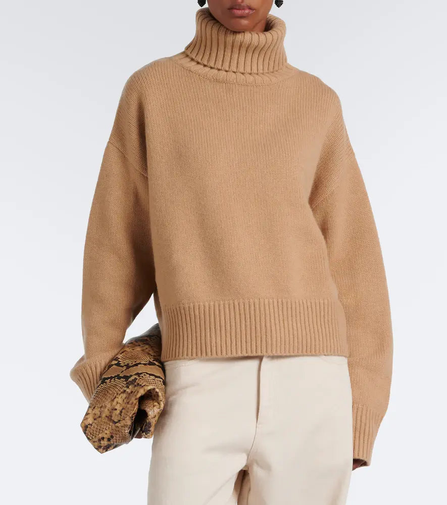Extreme Cashmere N°434 Crop Xtra cashmere sweater | Thumbnail 4