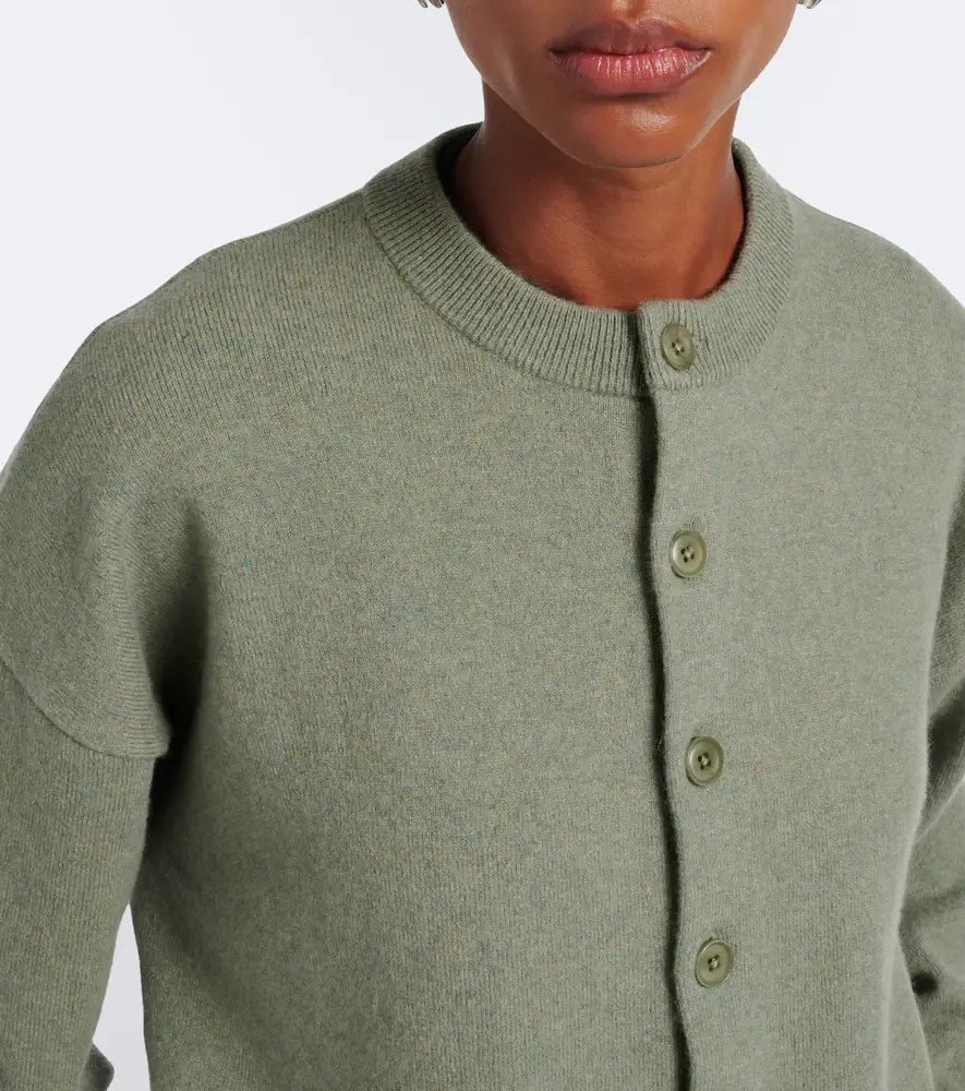 Extreme Cashmere N°170 Chou cashmere-blend cardigan | Thumbnail 4