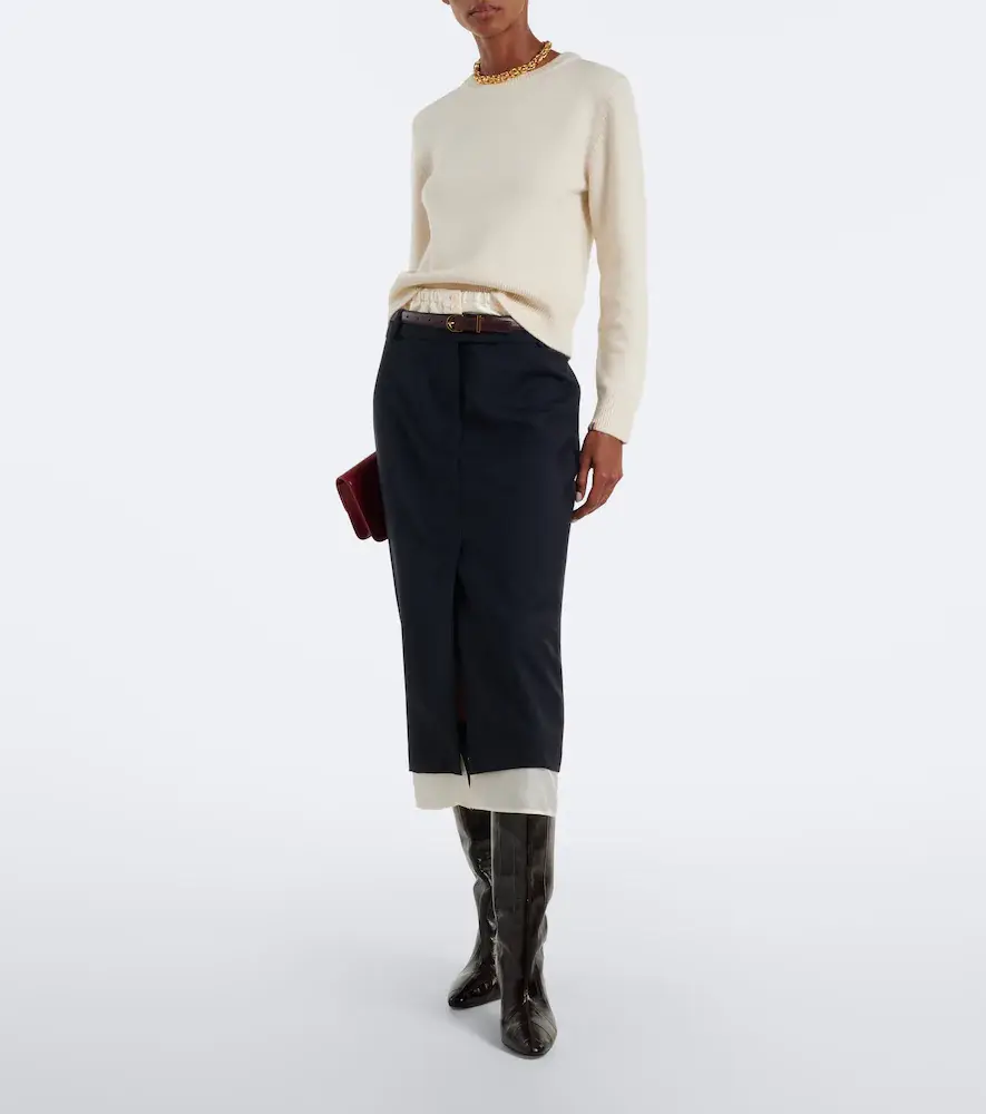 Extreme Cashmere N°430 Jeanne cashmere-blend sweater | Thumbnail 2 Extreme Cashmere N°430 Jeanne cashmere-blend sweater | Thumbnail 2
