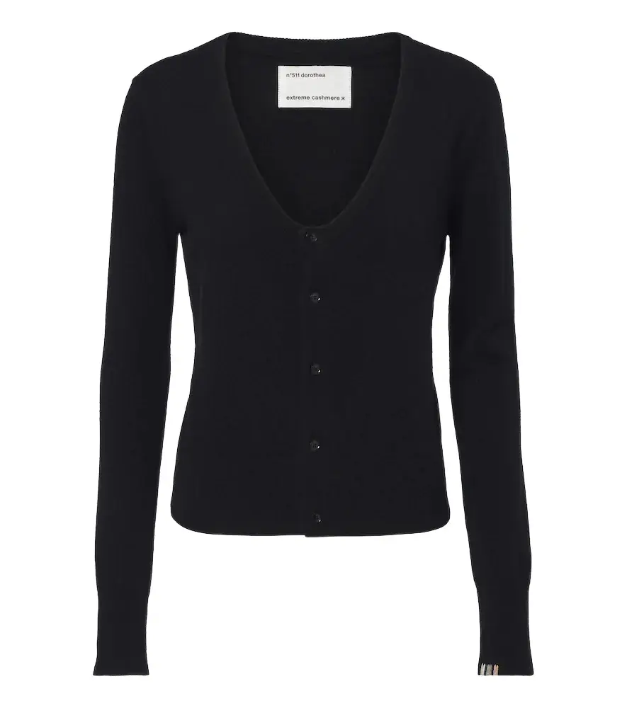 Extreme Cashmere N°511 Dorothea cashmere cardigan