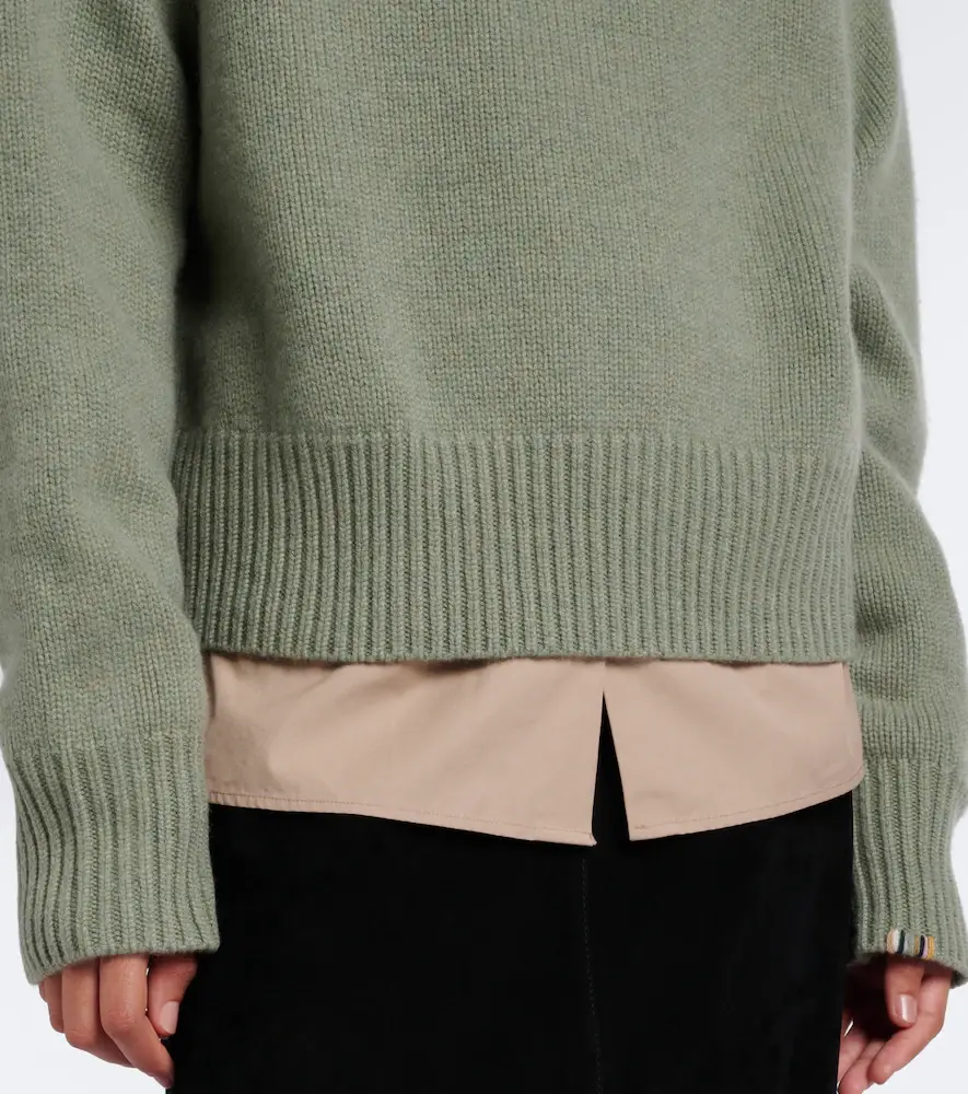 Extreme Cashmere N°434 Crop Xtra cashmere sweater | Thumbnail 2