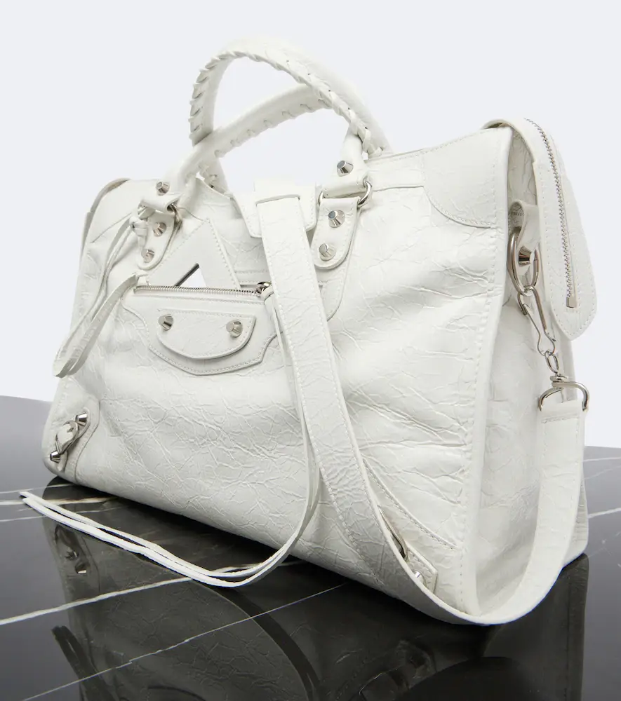 Balenciaga Le City Medium leather top-handle bag | Thumbnail 3 Balenciaga Le City Medium leather top-handle bag | Thumbnail 3