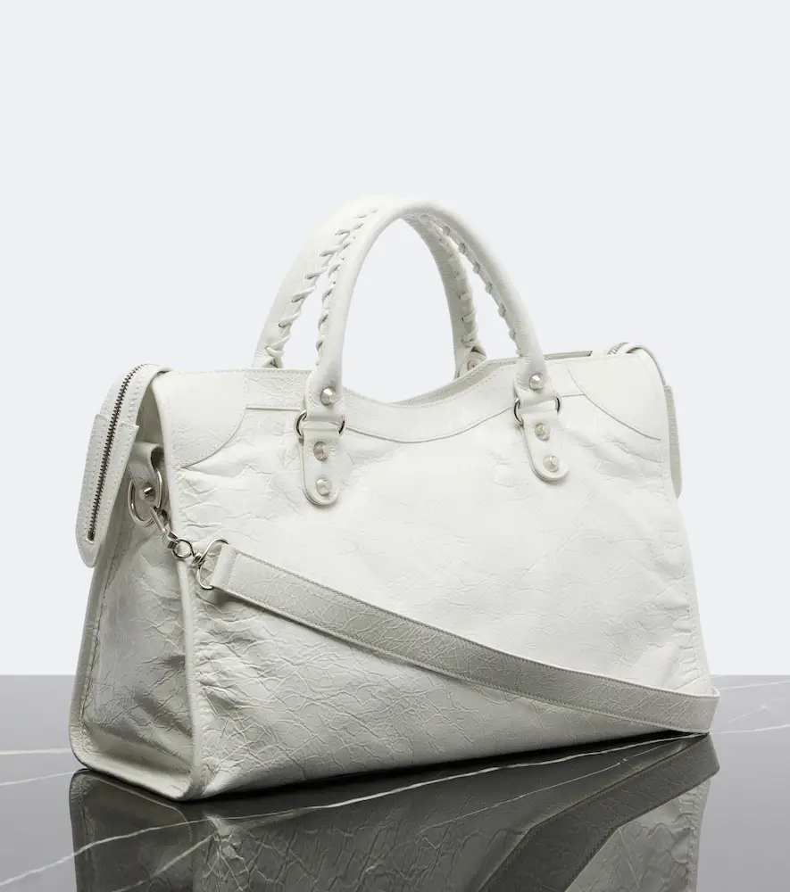 Balenciaga Le City Medium leather top-handle bag | Thumbnail 4 Balenciaga Le City Medium leather top-handle bag | Thumbnail 4