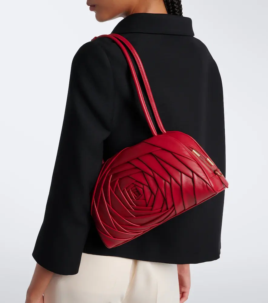 Roger Vivier Roseline leather shoulder bag | Thumbnail 6 Roger Vivier Roseline leather shoulder bag | Thumbnail 6