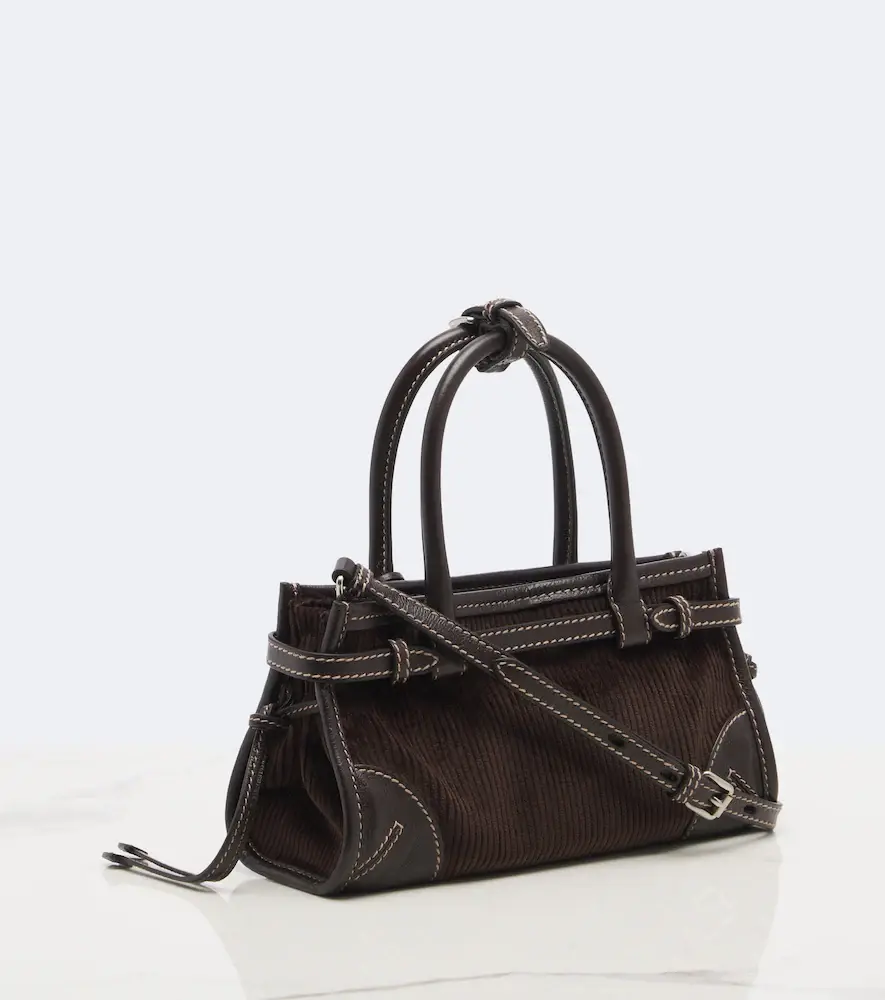 Prada Bonnie Small corduroy top-handle bag | Thumbnail 4