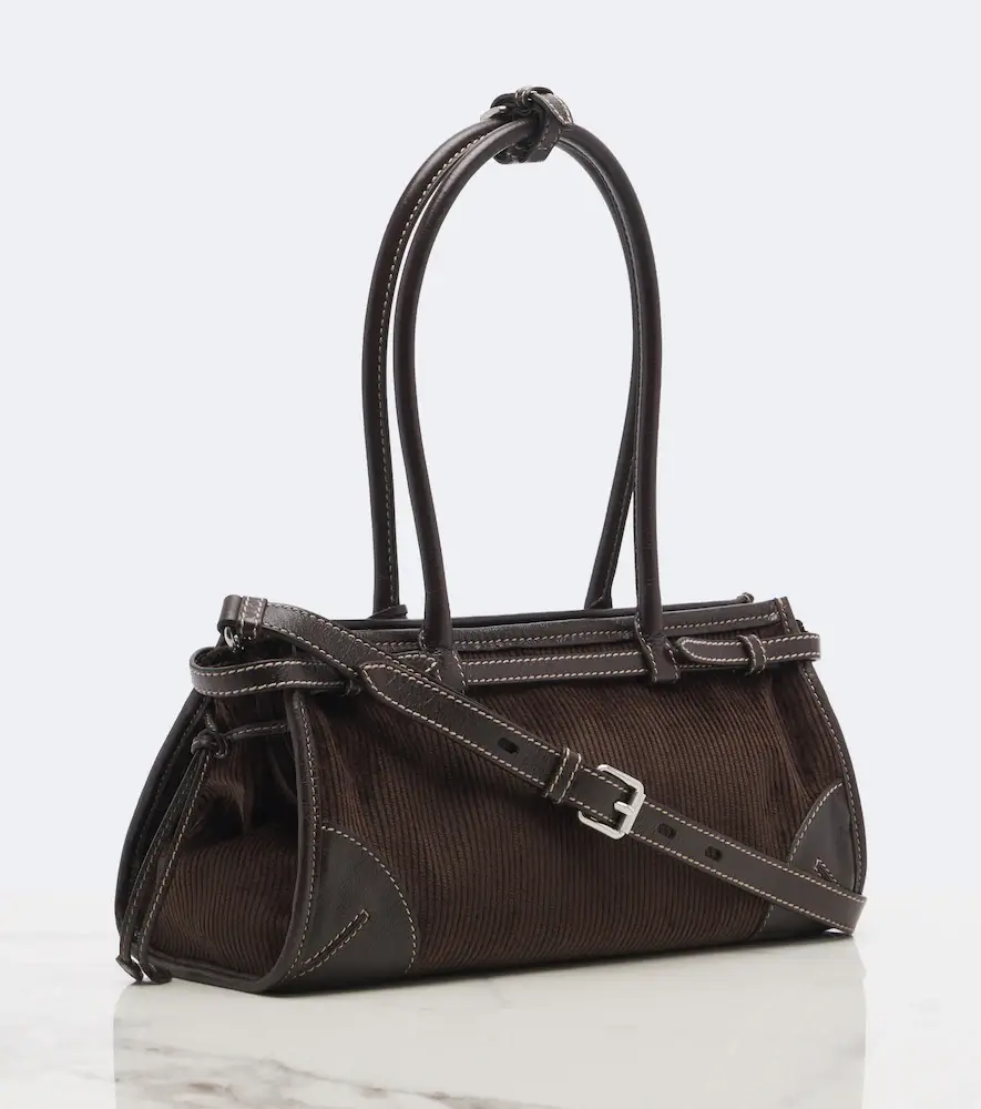 Prada Bonnie Medium corduroy shoulder bag | Thumbnail 3