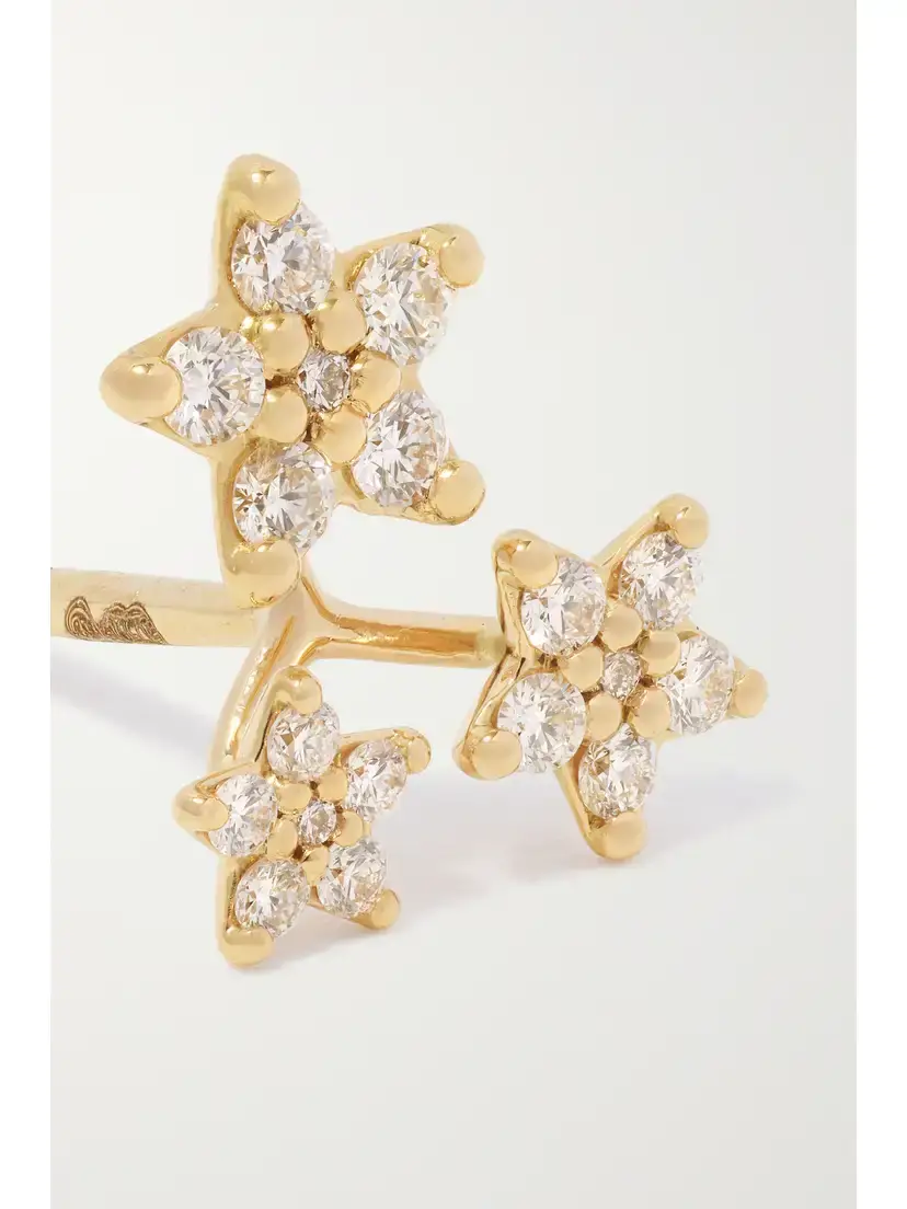 OLE LYNGGAARD COPENHAGEN Shooting Stars 18-karat Gold Diamond Single Earring | Thumbnail 4 OLE LYNGGAARD COPENHAGEN Shooting Stars 18-karat Gold Diamond Single Earring | Thumbnail 4