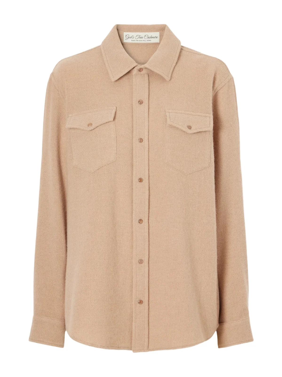 God’s True Cashmere Cashmere Knitted Shirt
