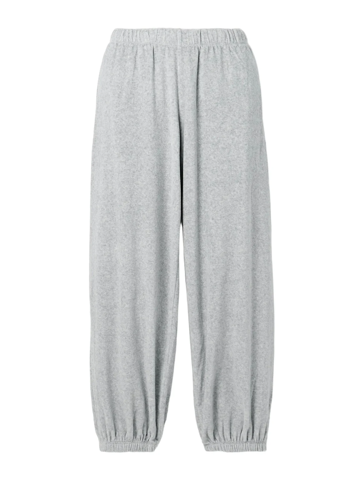 Paxos Cotton-blend Velour Tapered Sweatpants Paxos Cotton-blend Velour Tapered Sweatpants