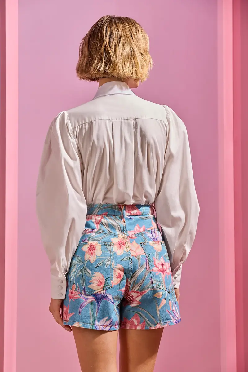 PatBo AMARYLLIS DENIM SHORT | Thumbnail 3 PatBo AMARYLLIS DENIM SHORT | Thumbnail 3