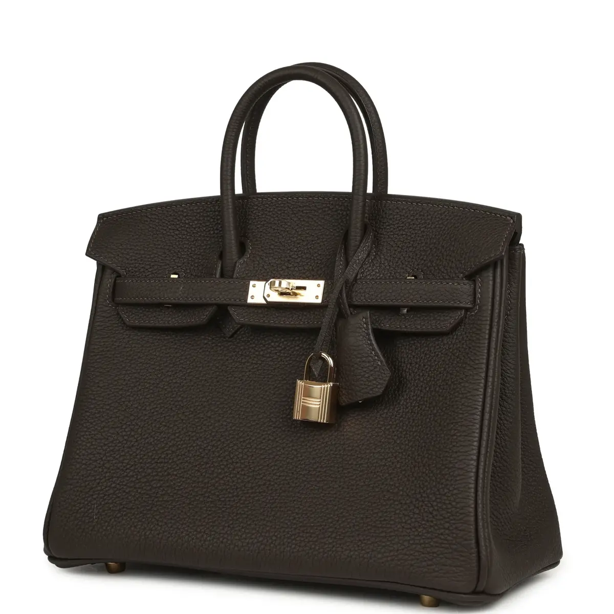 HERMÈS Hermes Birkin 25 Bai-Brun Togo Permabrass Hardware | Thumbnail 5 HERMÈS Hermes Birkin 25 Bai-Brun Togo Permabrass Hardware | Thumbnail 5
