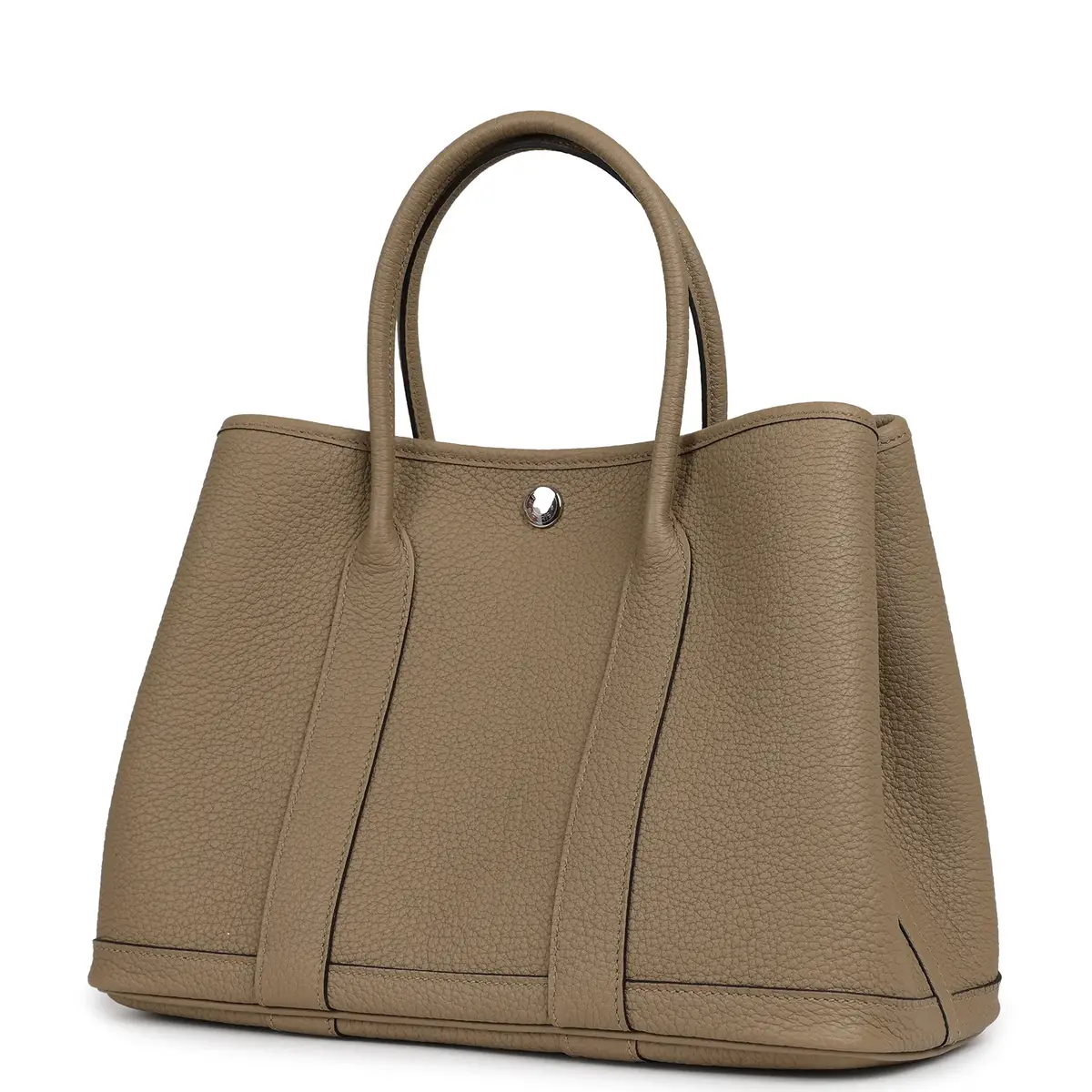 HERMÈS Hermes Garden Party 30 Beige Marfa Negonda Palladium Hardware | Thumbnail 5 HERMÈS Hermes Garden Party 30 Beige Marfa Negonda Palladium Hardware | Thumbnail 5