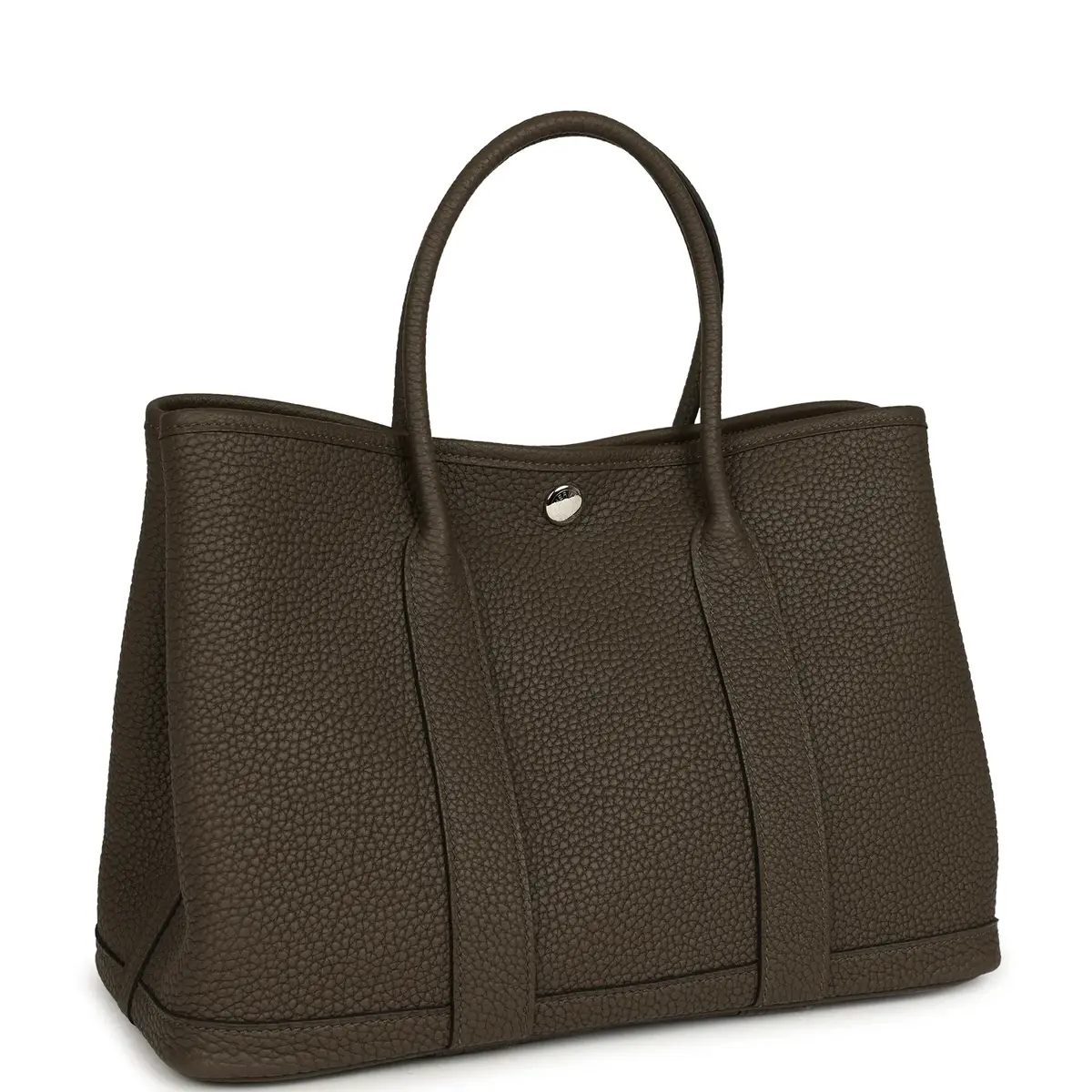 HERMÈS Hermes Garden Party 30 Vert Loden Negonda Palladium Hardware | Thumbnail 2 HERMÈS Hermes Garden Party 30 Vert Loden Negonda Palladium Hardware | Thumbnail 2