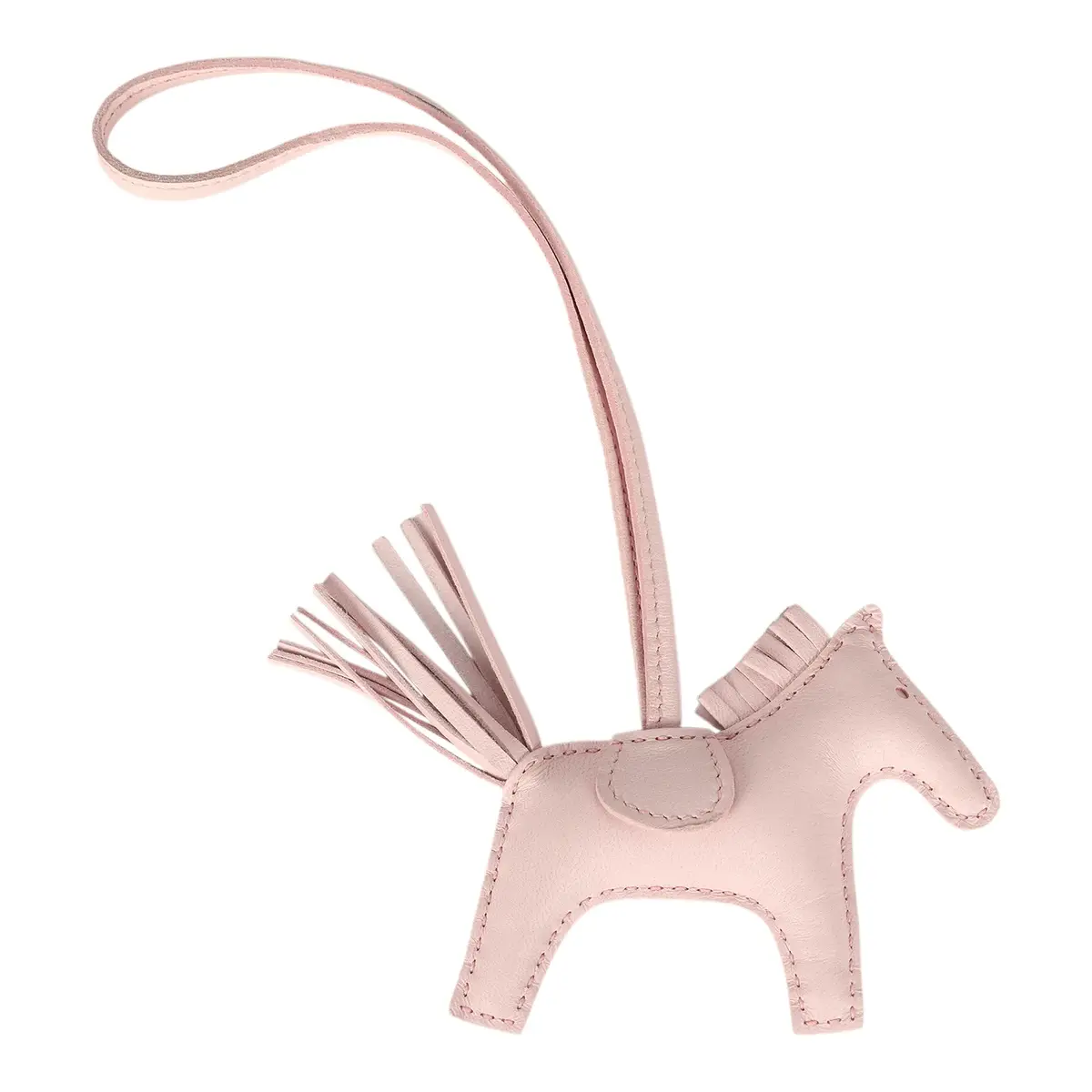 HERMÈS Hermes Rodeo Bag Charm PM Rose Darling Milo Lambskin | Thumbnail 2 HERMÈS Hermes Rodeo Bag Charm PM Rose Darling Milo Lambskin | Thumbnail 2