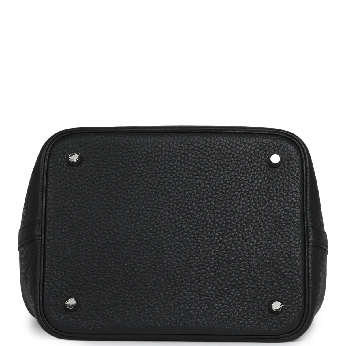 HERMÈS Pre-owned Hermes Picotin Lock 22 Black Clemence Palladium Hardware | Thumbnail 6 HERMÈS Pre-owned Hermes Picotin Lock 22 Black Clemence Palladium Hardware | Thumbnail 6