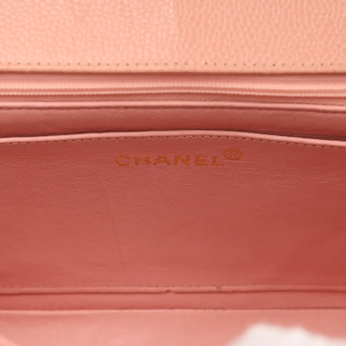 Chanel Vintage Chanel Medium Diana Flap Bag Pink Caviar Gold Hardware | Thumbnail 9 Chanel Vintage Chanel Medium Diana Flap Bag Pink Caviar Gold Hardware | Thumbnail 9