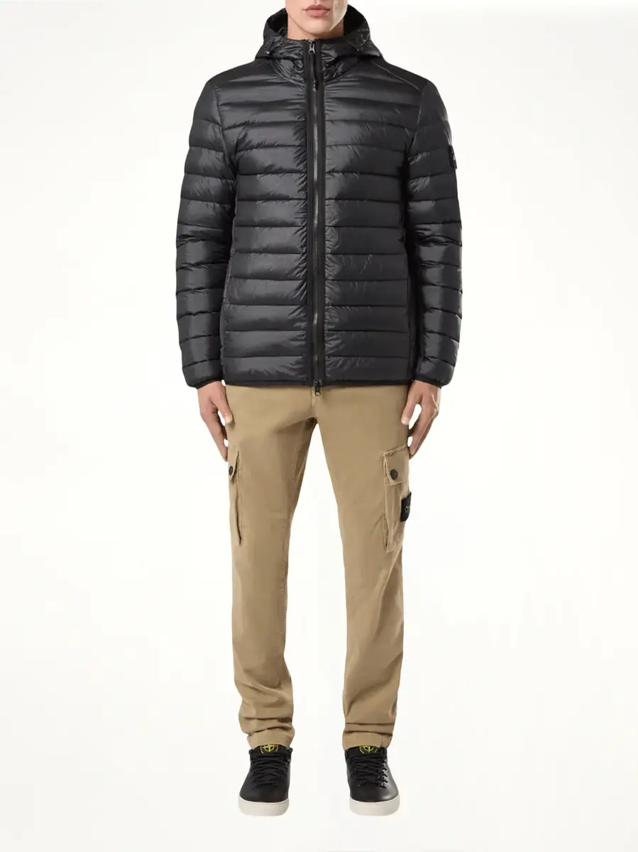 Stone Island Lightweight Hooded Down Jacket | Thumbnail 4