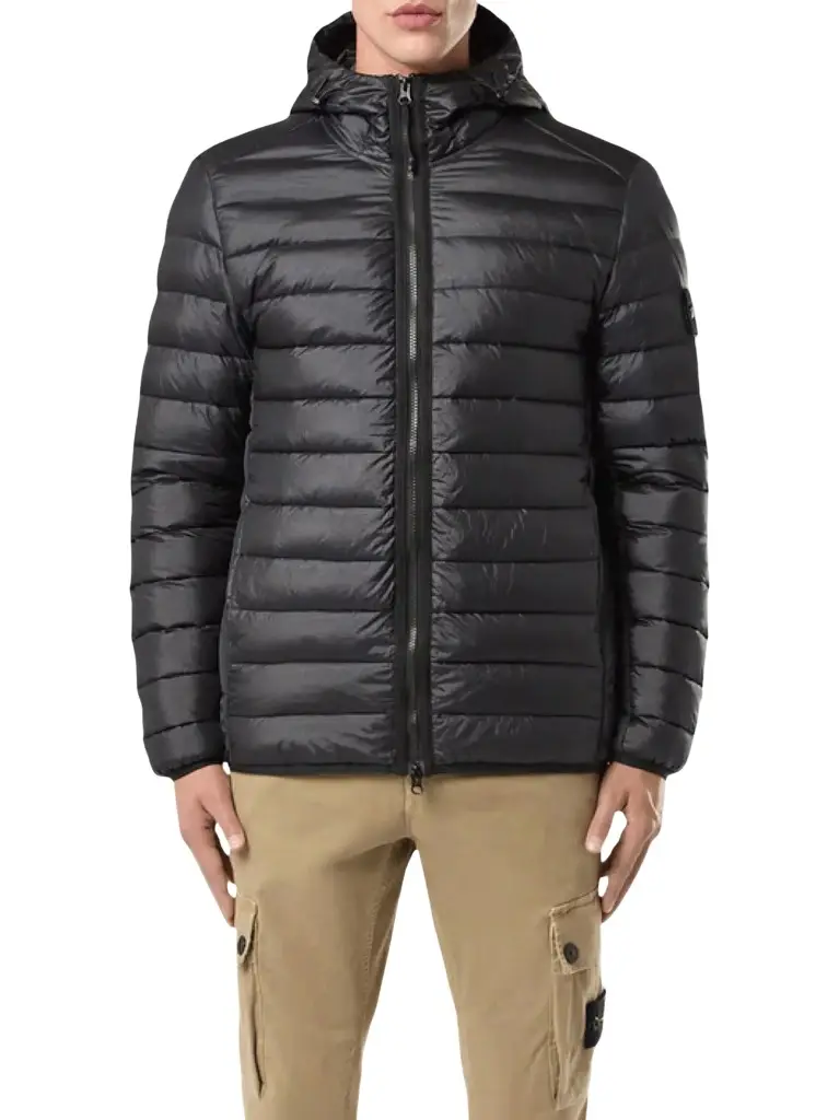 Stone Island Lightweight Hooded Down Jacket | Image 1 Stone Island Lightweight Hooded Down Jacket | Image 1