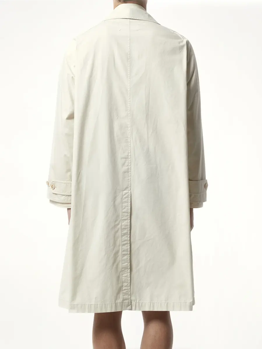 Maison Margiela Trench Rain Coat in Ivory | Thumbnail 6 Maison Margiela Trench Rain Coat in Ivory | Thumbnail 6