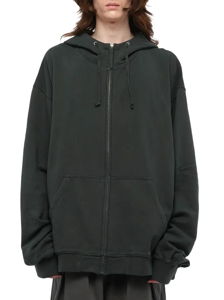 Maison Margiela Number Zip Logo Hoodie